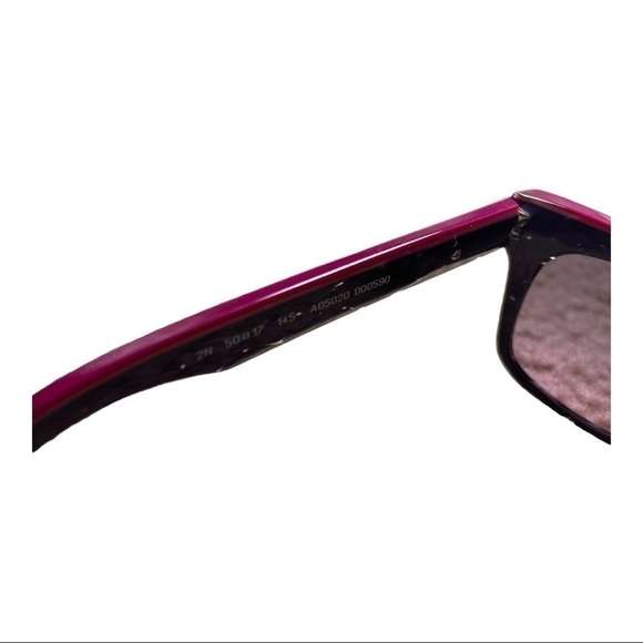 Alain MIKLI SUNGLASSES Women’s VIOLET DIAMOND / VIOLET GREY GRAD - Picture 6 of 10